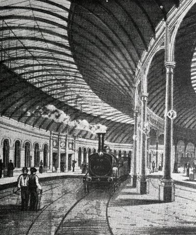 Newcastle Central Station by English School